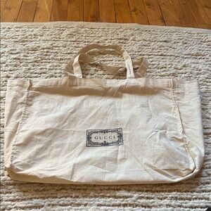 ❤️ NEW Gucci Beige Canvas Bag extra large